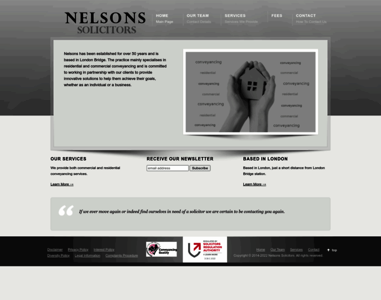 Nelsonssolicitors.com thumbnail