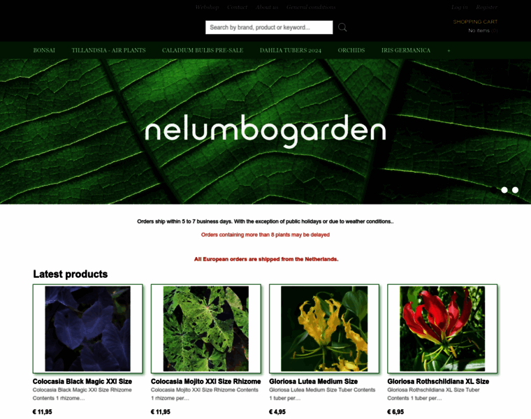 Nelumbogarden.co.uk thumbnail