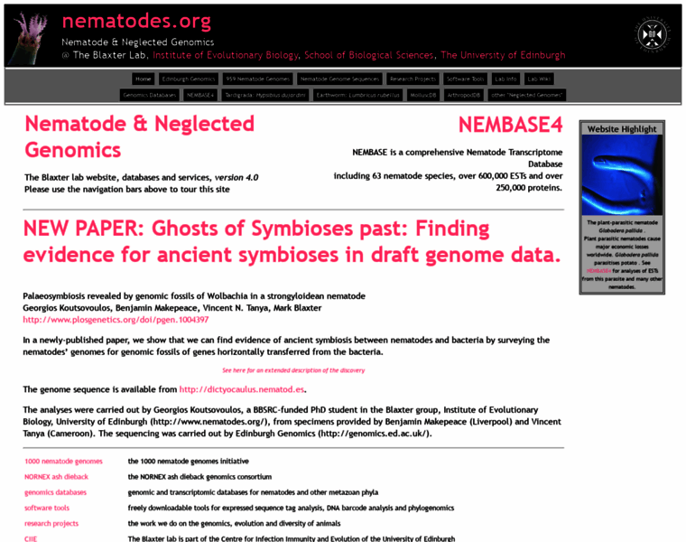 Nematodes.org thumbnail
