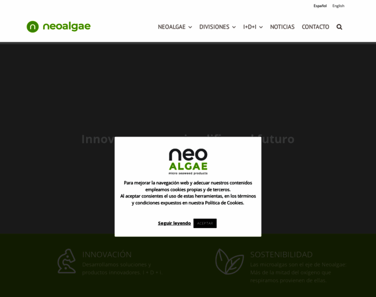 Neoalgae.es thumbnail
