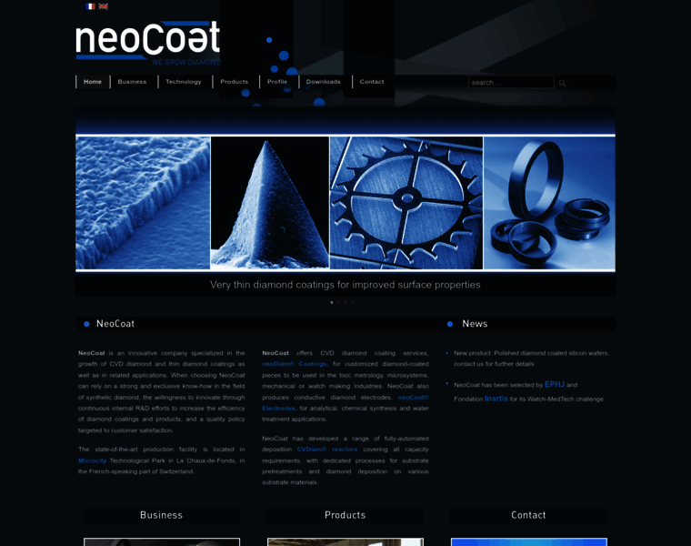 Neocoat.ch thumbnail