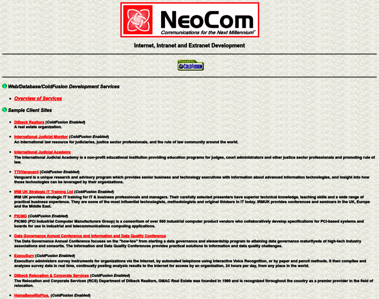 Neocom.com thumbnail