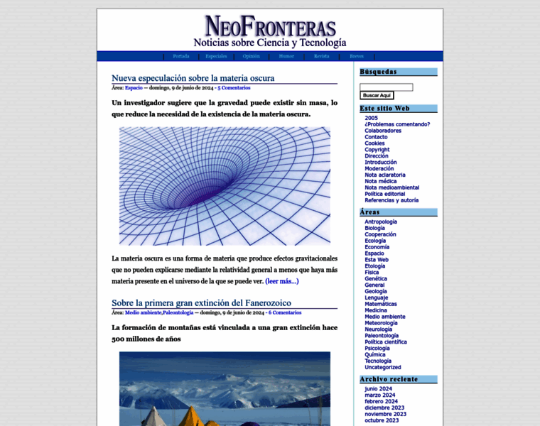 Neofronteras.com thumbnail