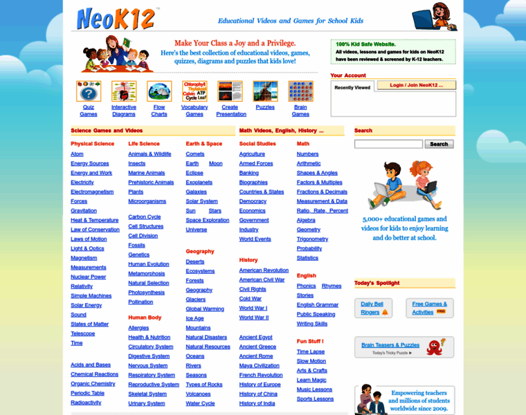 Neok12.com thumbnail