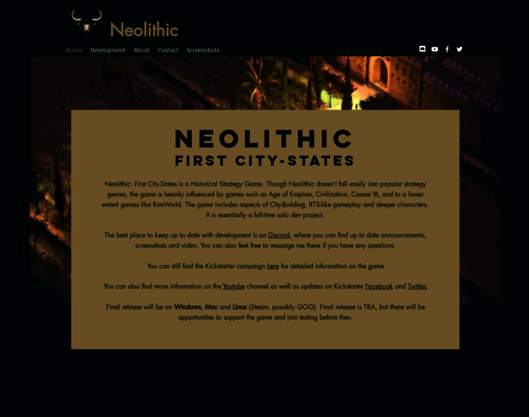 Neolithic-game.com thumbnail