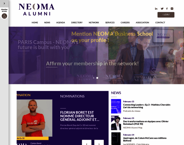 Neoma-alumni.com thumbnail