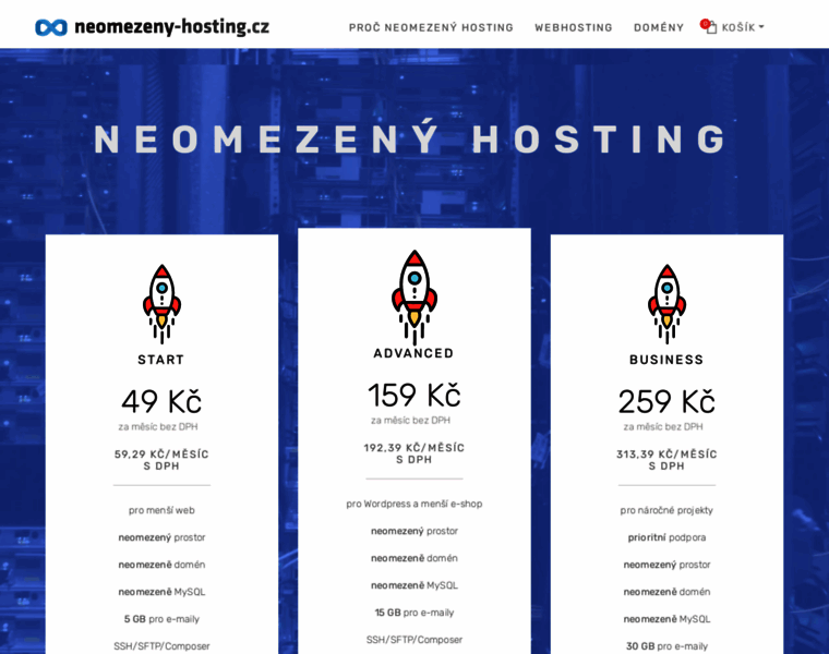 Neomezeny-hosting.cz thumbnail