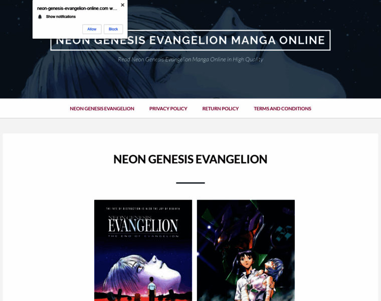 Neon-genesis-evangelion-online.com thumbnail