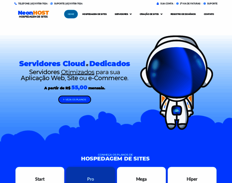 Neonhost.com.br thumbnail