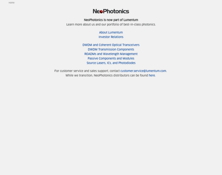 Neophotonics.com thumbnail