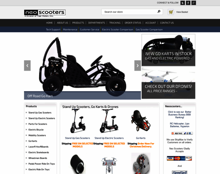 Neoscooters.com thumbnail