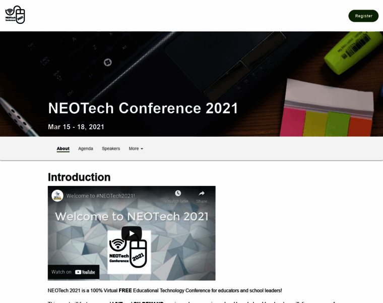 Neotechconference.org thumbnail