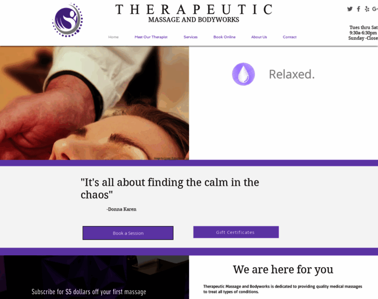 Neotherapeuticmassage.com thumbnail