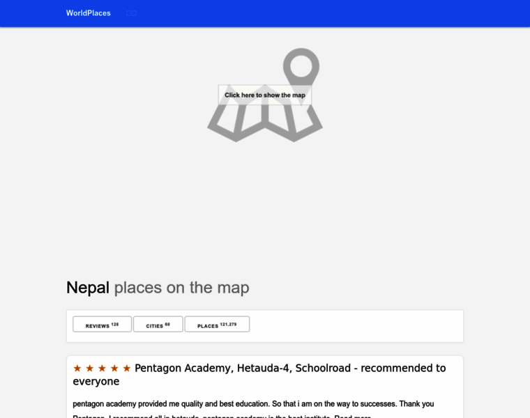 Nepal.worldplaces.me thumbnail