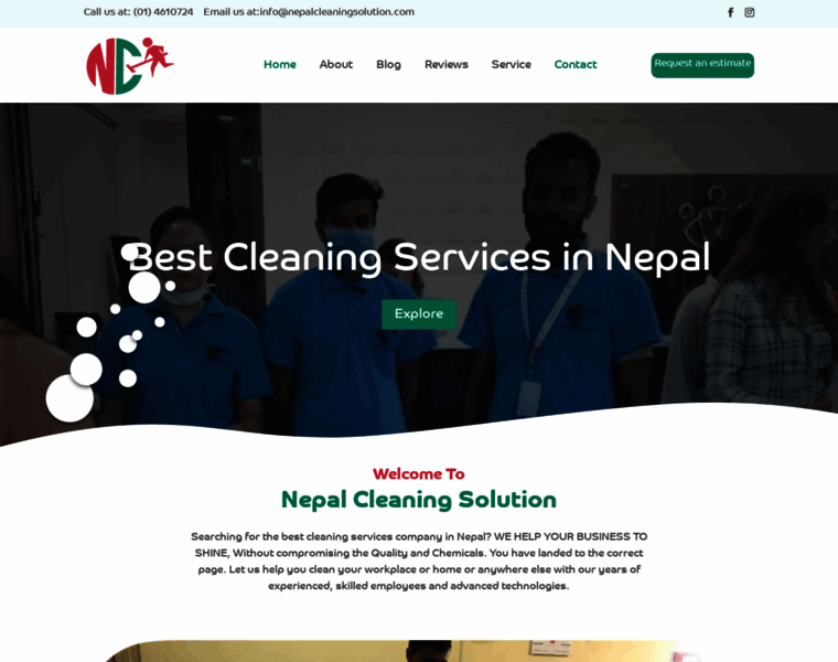 Nepalcleaningsolution.com thumbnail