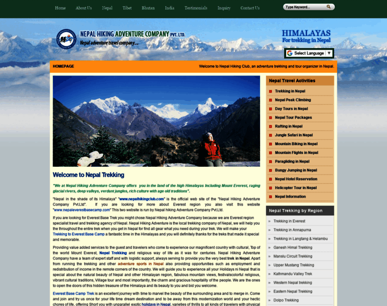 Nepalhikingclub.com thumbnail