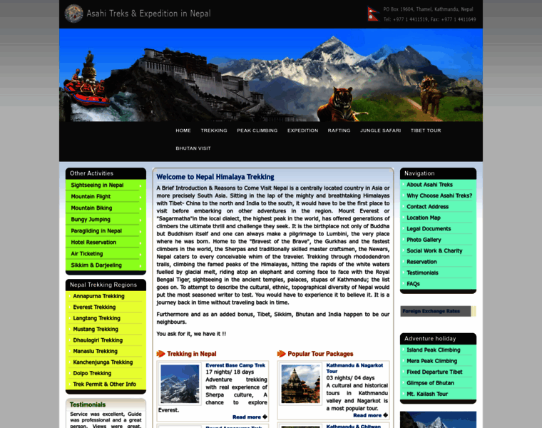 Nepalhimalayatrekking.com thumbnail