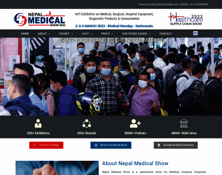 Nepalmedicalshow.com thumbnail