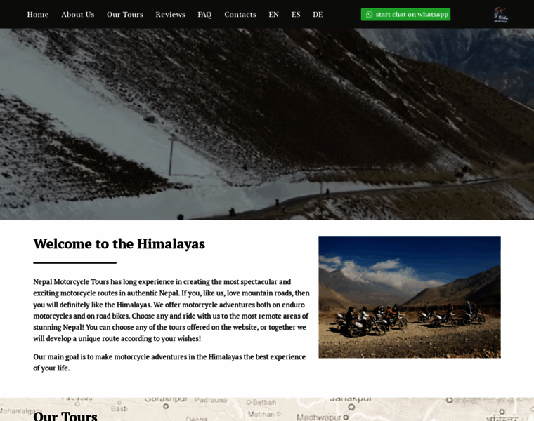 Nepalmotorcycletours.com thumbnail