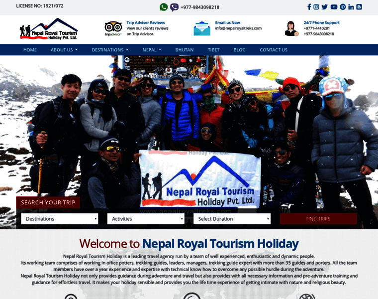 Nepalroyaltreks.com thumbnail