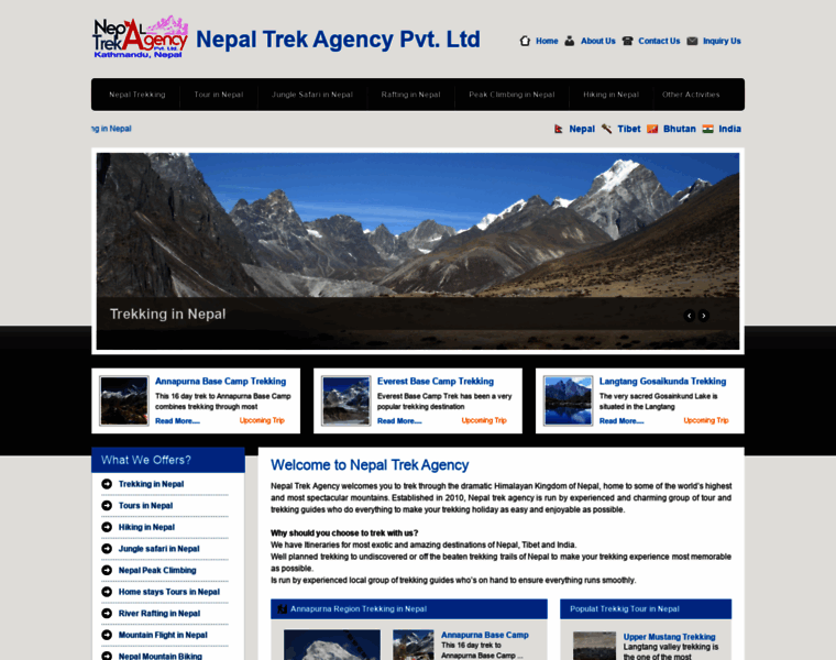 Nepaltrekagency.com thumbnail