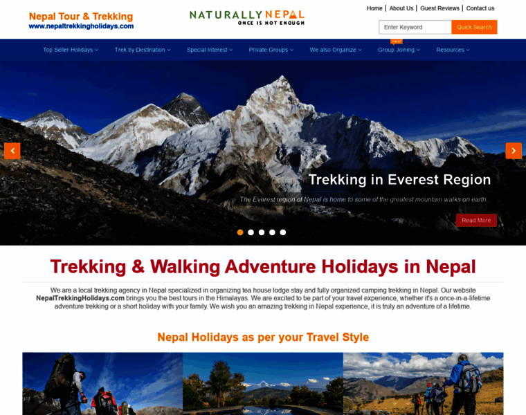 Nepaltrekkingholidays.com thumbnail