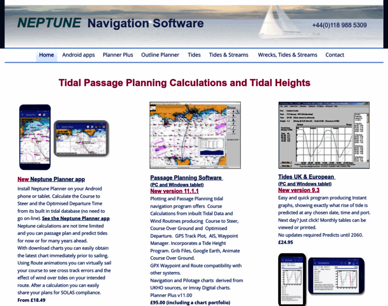 Neptune-navigation.com thumbnail
