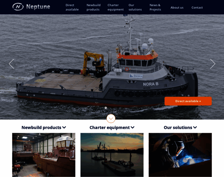 Neptunemarineservice.nl thumbnail