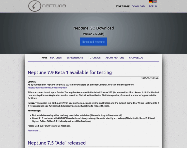 Neptuneos.com thumbnail