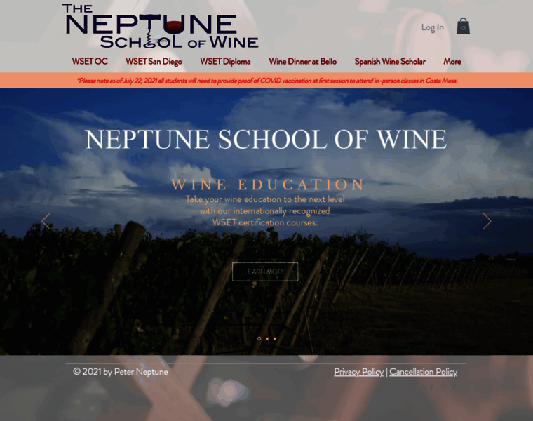Neptunewine.com thumbnail