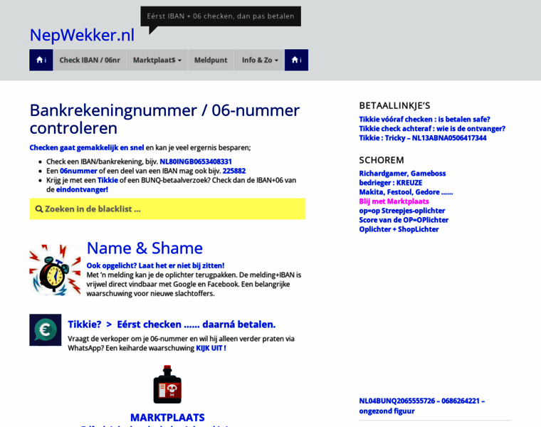 Nepwekker.nl thumbnail