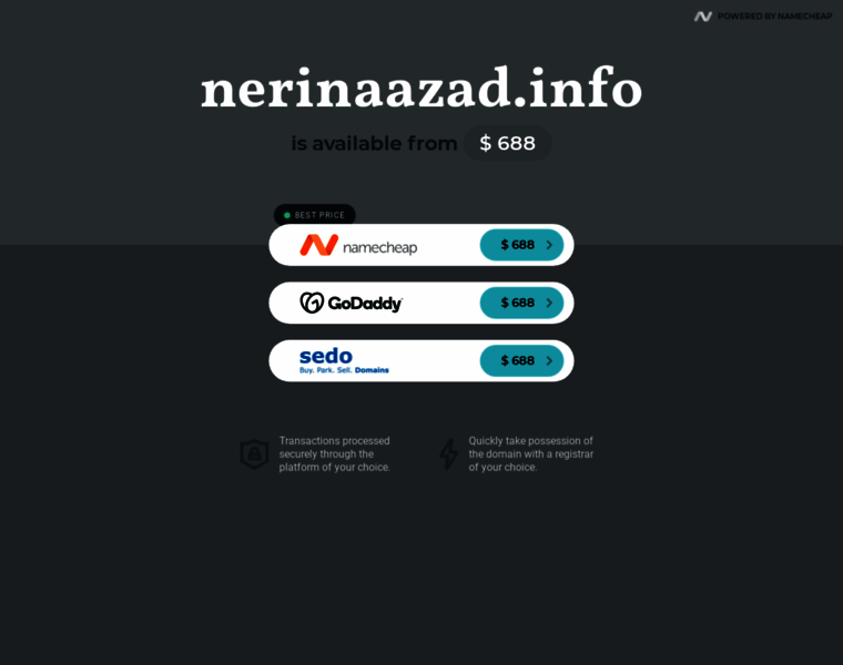 Nerinaazad.info thumbnail