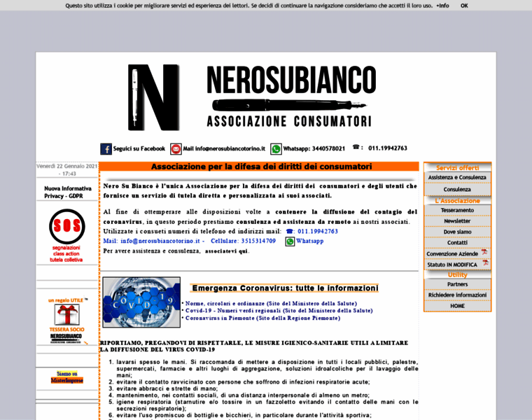 Nerosubiancotorino.it thumbnail