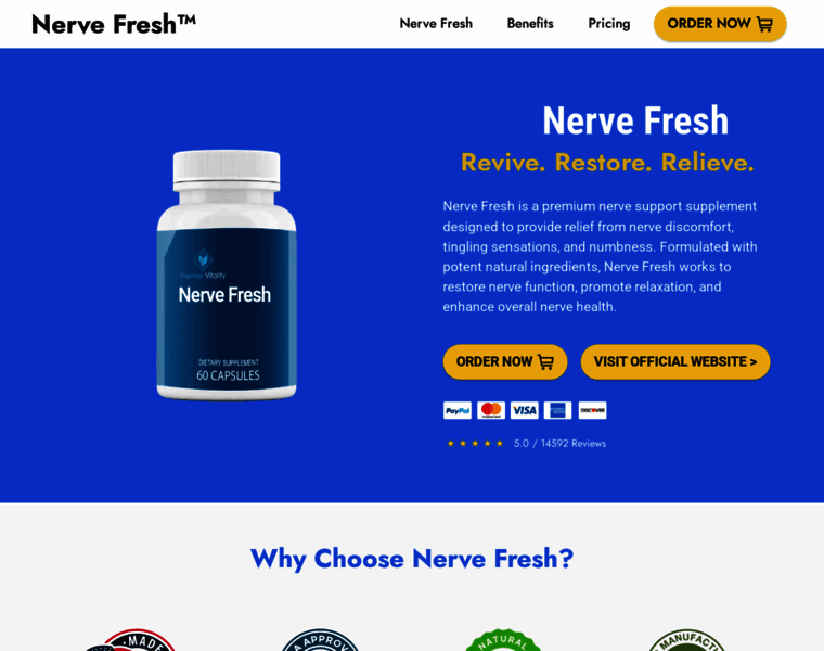 Nervefreshsite.com thumbnail Nervefreshsite.com thumbnail