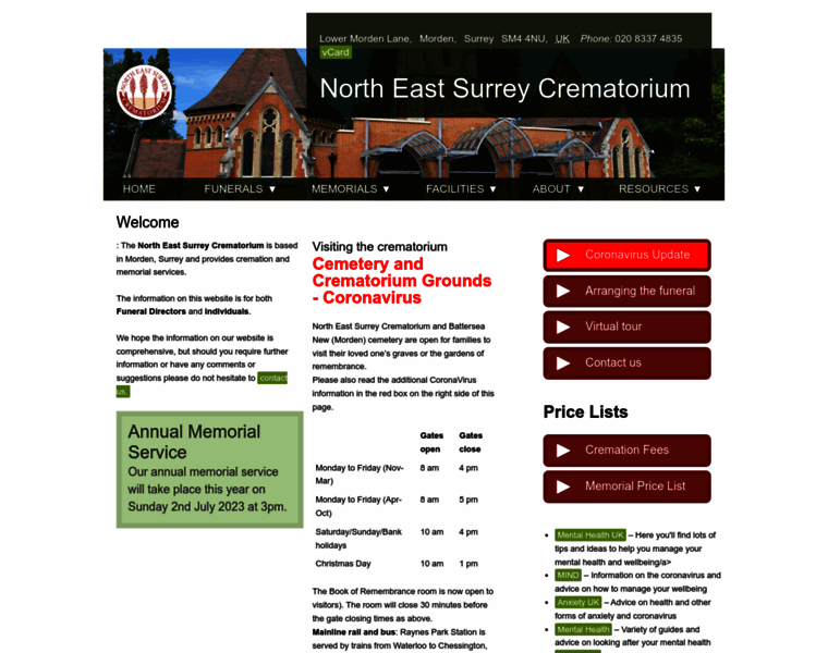 Nes-crematorium.org.uk thumbnail