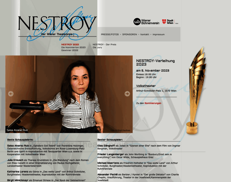 Nestroypreis.at thumbnail