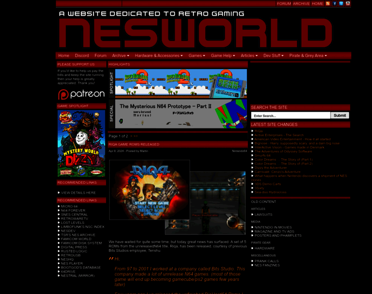 Nesworld.com thumbnail