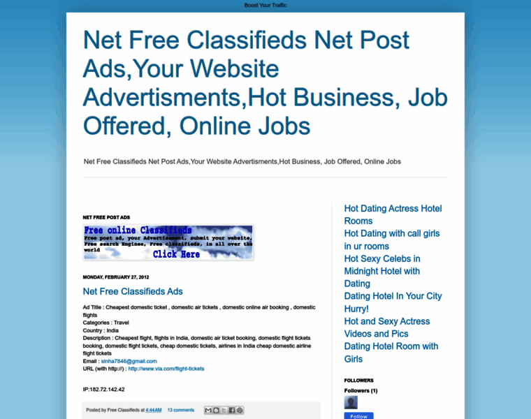 Net-free-ads.blogspot.com thumbnail