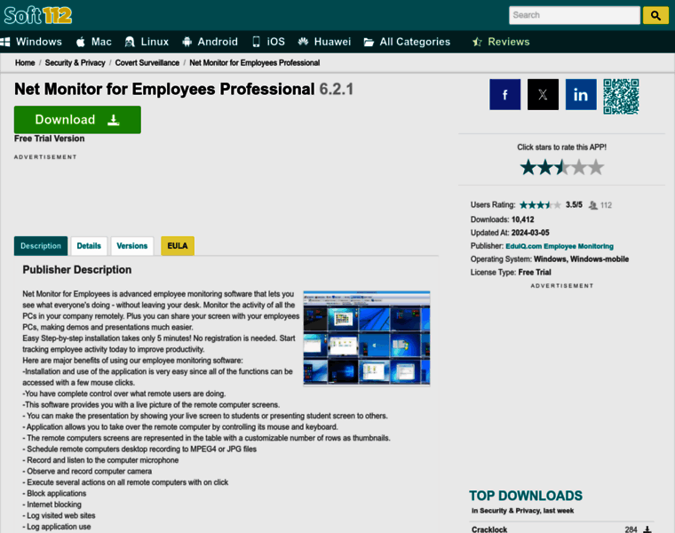 Net-monitor-for-employees-professional.soft112.com thumbnail