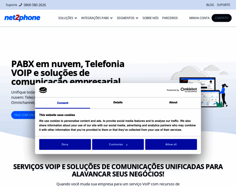 Net2phone.com.br thumbnail