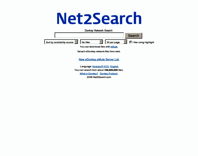 Net2search.com thumbnail