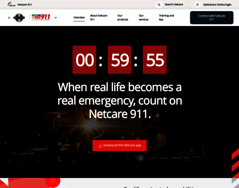 Netcare911.co.za thumbnail