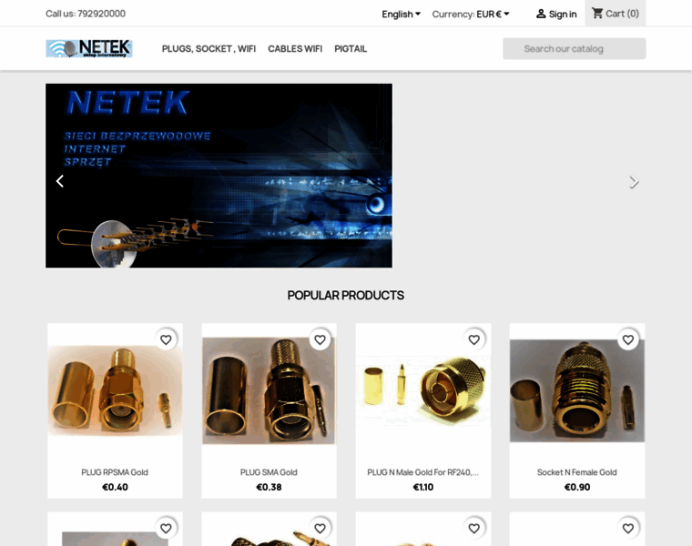 netek.eu at WI. NETEK Shop