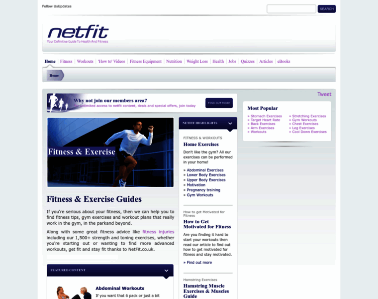 Netfit.co.uk thumbnail