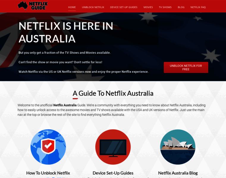 Netflixaustralia.org thumbnail