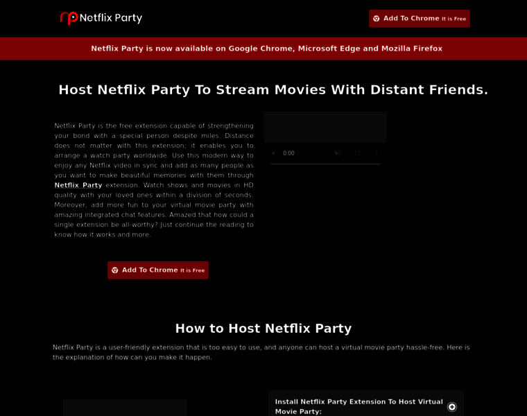 Netflixparty.pro thumbnail