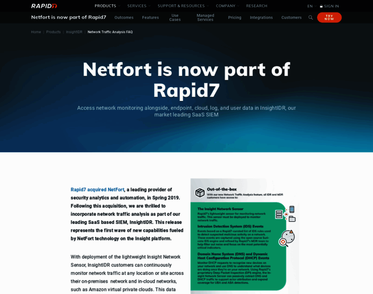 Netfort.com thumbnail