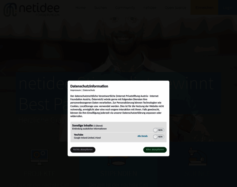 Netidee.at thumbnail
