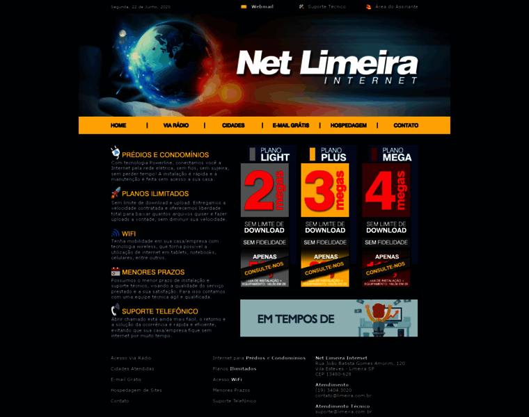 Netlimeira.com.br thumbnail