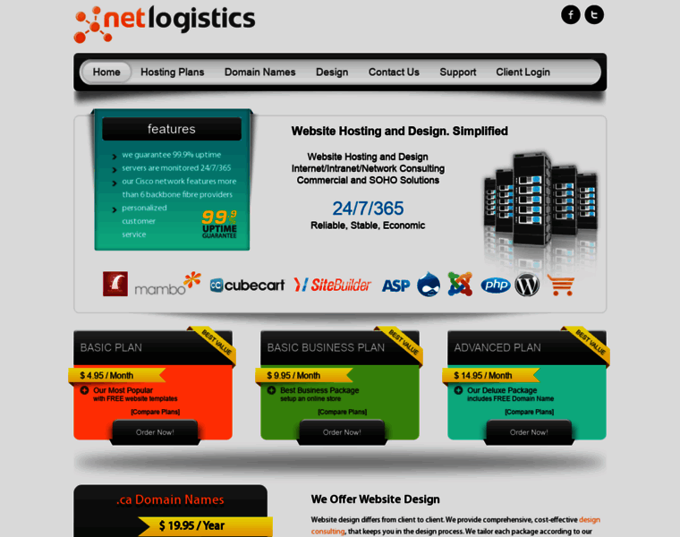 Netlogistics.com thumbnail
